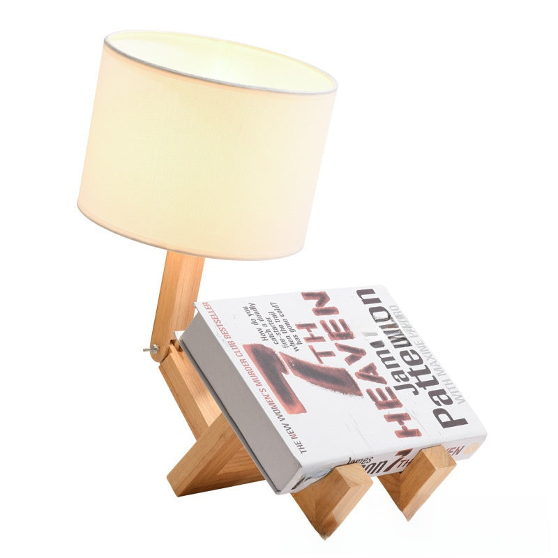 Lampara con diseño, soporte, luz tricolor calida y fria